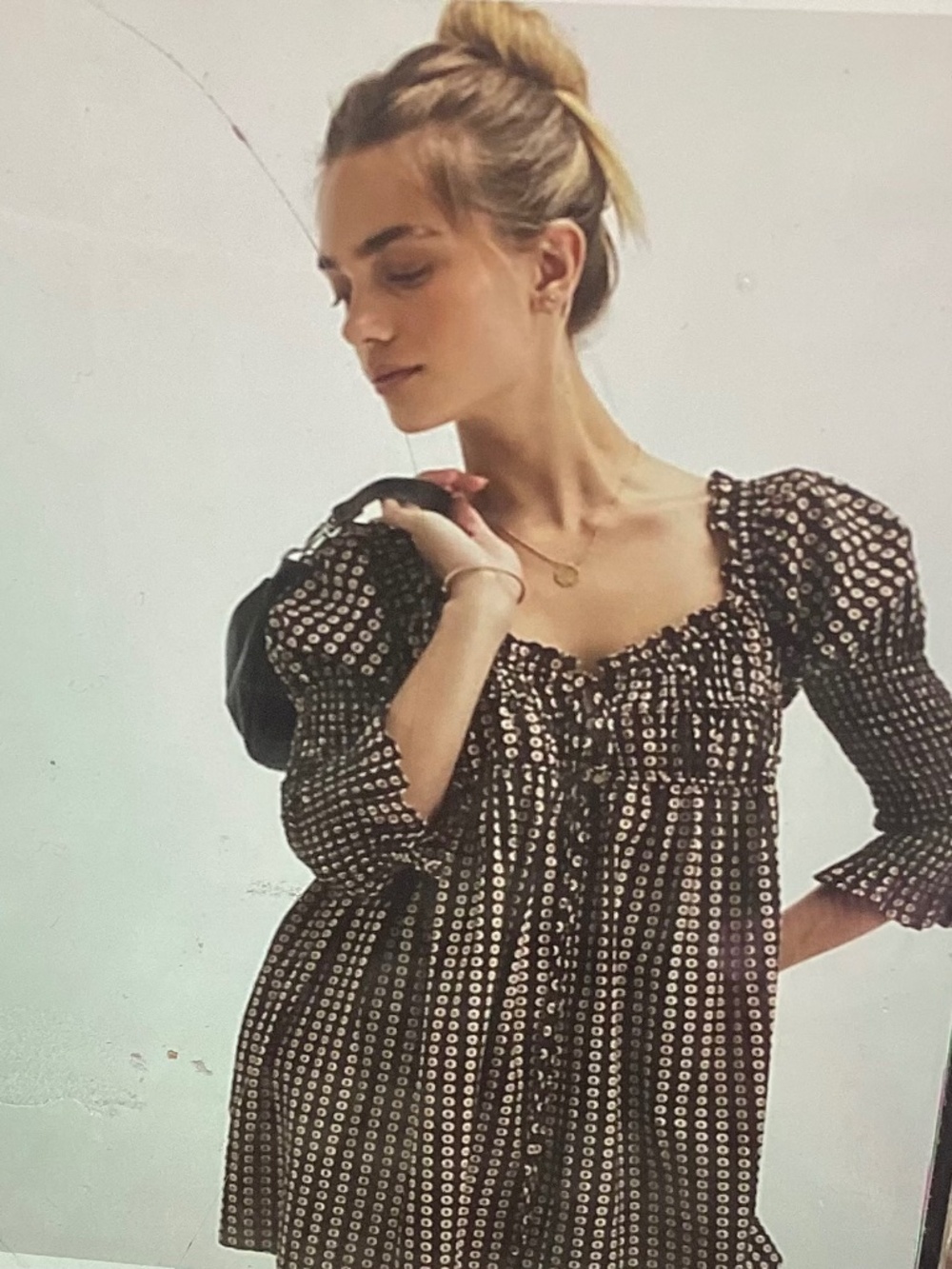 NWOT FREE PEOPLE STAR DIP MINI DRESS  SMALL